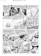 BARBE ROUGE : Planche originale 8 de BARBE ROUGE - Tome 29. A nous la Tortue